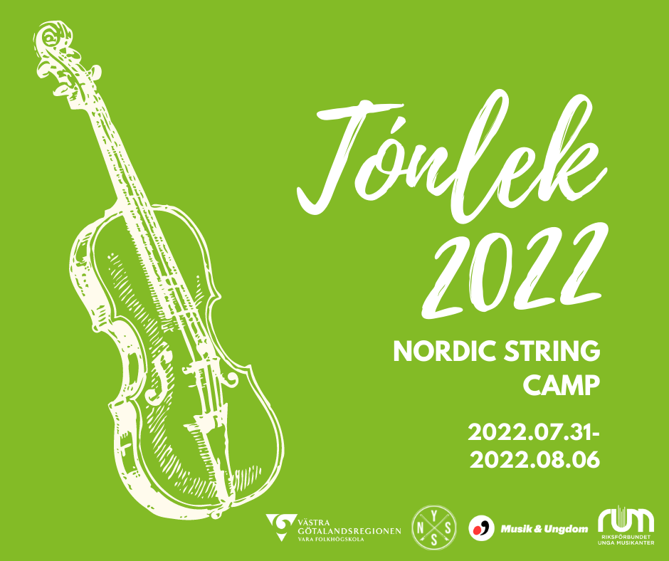 ​Tónlek - Nordisk stråkvecka, 31 juli - 6 augusti 2022