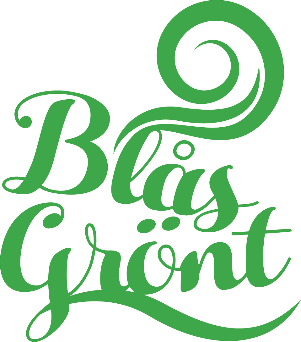 Logotyp Blås Grönt