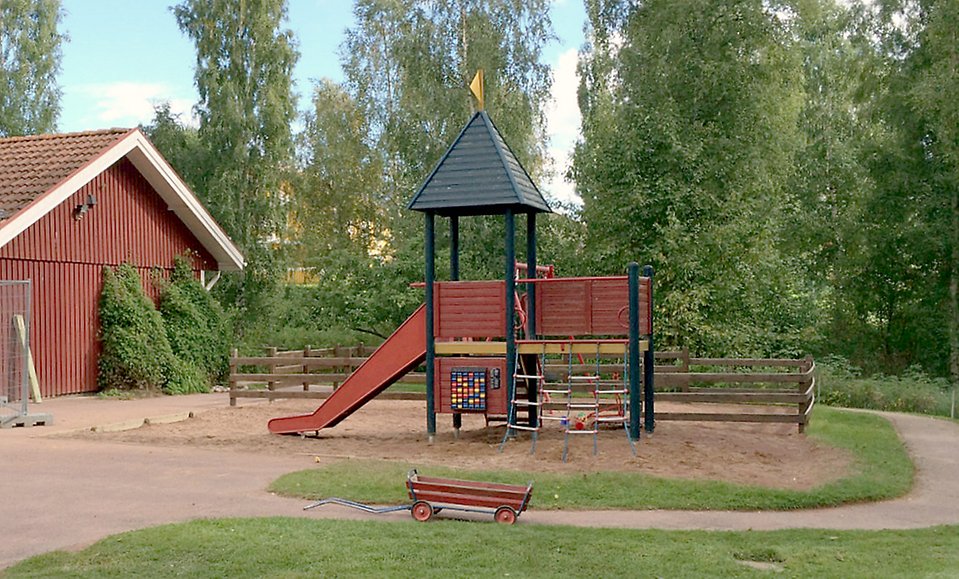 Lekplatsen på Finnsnäs förskola