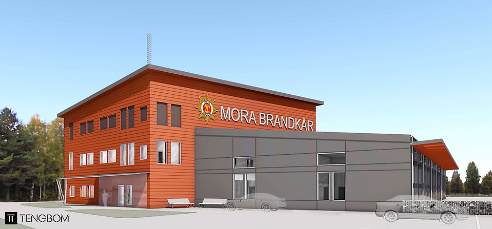 Nya huvudbrandstationen för Brandkåren Norra Dalarna
