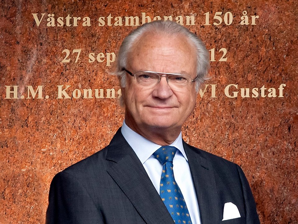 Sveriges kung Carl den xvi Gustaf 
